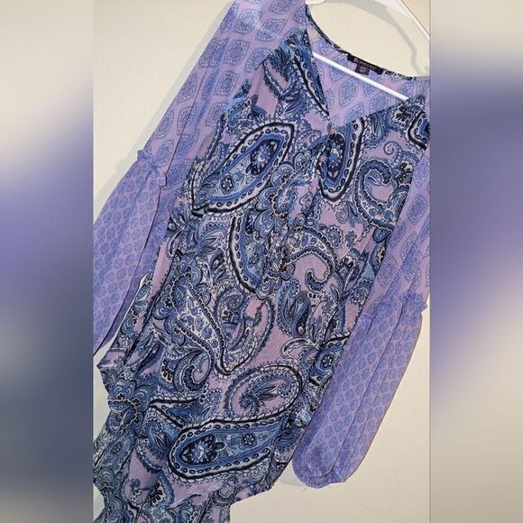 NWOT Roman's sheer blouse - Picture 6 of 9